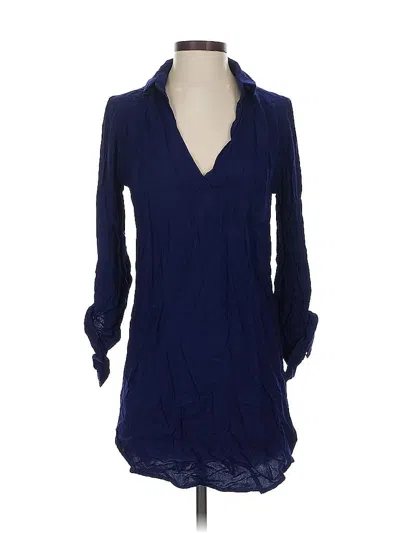 Pre-owned Sparkle & Fade Casual Dress In Blue