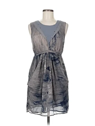 Pre-owned Sparkle & Fade Casual Dress In Gray