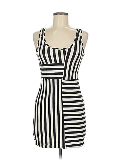 Pre-owned Sparkle & Fade Cocktail Dress In Black