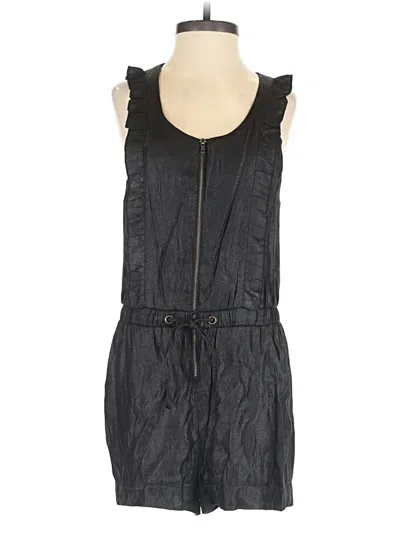 Pre-owned Sparkle & Fade Romper In Black