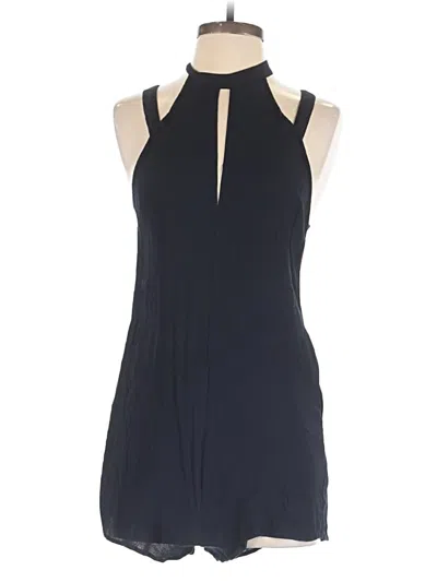 Pre-owned Sparkle & Fade Romper In Black