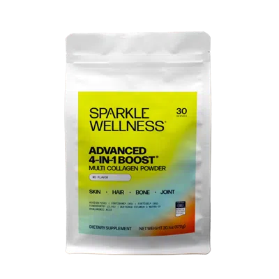 Sparkle Wellness Advanced 4 In 1 Boost Multi Collagen Powder - No Flavor