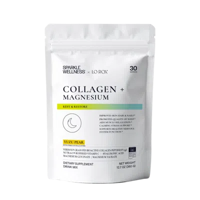 Sparkle Wellness Collagen + Magnesium Verisol Bioactive Collagen Peptides - Yuzu Pear