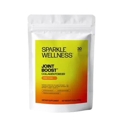 Sparkle Wellness Joint Boost Collagen Peptides - Orange