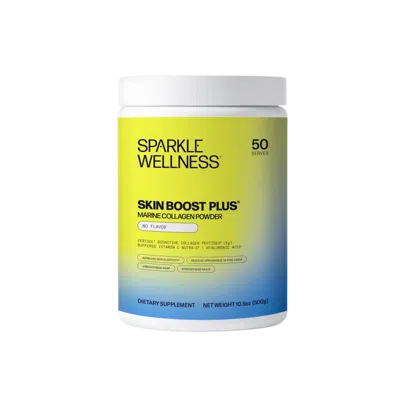 Sparkle Wellness Marine Skin Boost Plus With Verisol Bioactive Collagen Peptides - No Flavor - 50 Servings