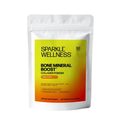 Sparkle Wellness Muscle Boost Body Balance Bioactive Collagen Peptides - Orange