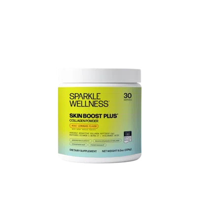 Sparkle Wellness Skin Boost Plus Verisol Bioactive Collagen Peptides - Acai Lemonade - 30 Servings