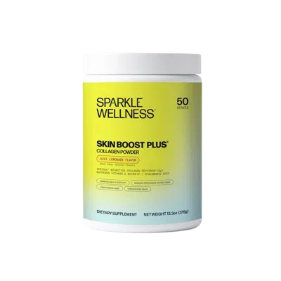 Sparkle Wellness Skin Boost Plus Verisol Bioactive Collagen Peptides - Acai Lemonade - 50 Servings