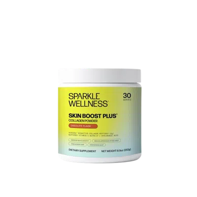 Sparkle Wellness Skin Boost Plus Verisol Bioactive Collagen Peptides - Chocolate - 30 Servings