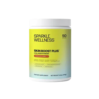 Sparkle Wellness Skin Boost Plus Verisol Bioactive Collagen Peptides - Chocolate - 50 Servings
