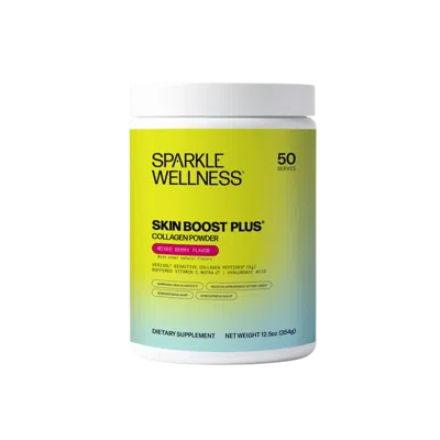 Sparkle Wellness Skin Boost Plus Verisol Bioactive Collagen Peptides - Mixed Berry - 50 Servings