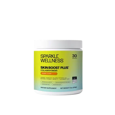 Sparkle Wellness Skin Boost Plus Verisol Bioactive Collagen Peptides - Orange - 30 Servings