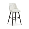 Sparrow & Wren Anita Bar Stool In Splatter Ink
