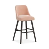 Sparrow & Wren Anita Bar Stool In Titan Pink Champagne
