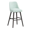 Sparrow & Wren Anita Bar Stool In Velvet Pool