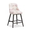 Sparrow & Wren Anita Counter Stool In Reverse Dye Blush