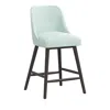 Sparrow & Wren Anita Counter Stool In Velvet Pool