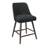 Sparrow & Wren Anita Counter Stool In Zuma Caviar