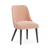 Sparrow & Wren Anita Dining Chair In Titan Pink Champagne