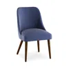 Sparrow & Wren Anita Rounded Back Dining Chair - Exclusive In Regal Ocean