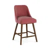 Sparrow & Wren Anita Velvet Counter Stool - Exclusive In Regal Dusty Rose