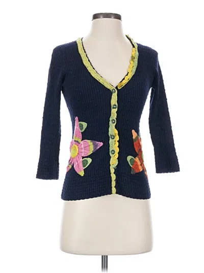 Pre-owned Sparrow Cardigan Sweater In Blue