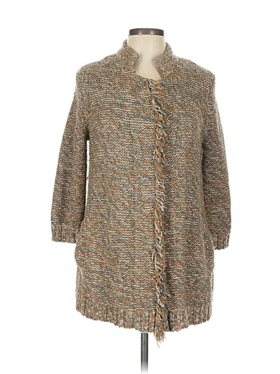 Pre-owned Sparrow Cardigan Sweater In Brown