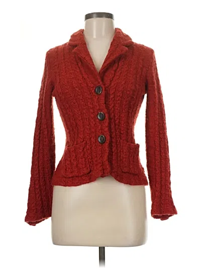 Pre-owned Sparrow Cardigan Sweater In Red