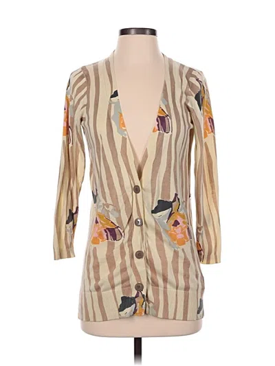 Pre-owned Sparrow Cardigan Sweater In Tan