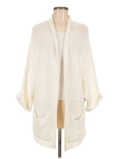 Pre-owned Sparrow Cardigan Sweater In White