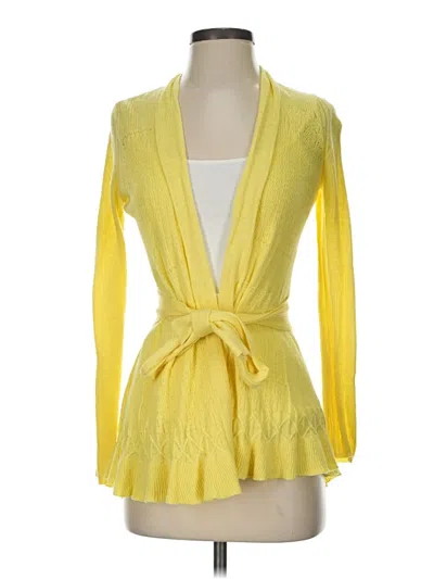 Pre-owned Sparrow Cardigan Sweater In Yellow