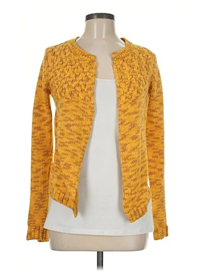 Pre-owned Sparrow Cardigan Sweater In Yellow