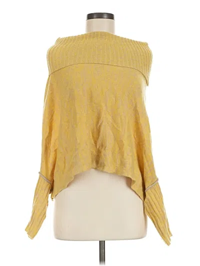 Pre-owned Sparrow Cashmere Cardigan Sweater In Yellow