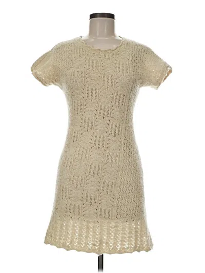 Pre-owned Sparrow Casual Dress In Tan