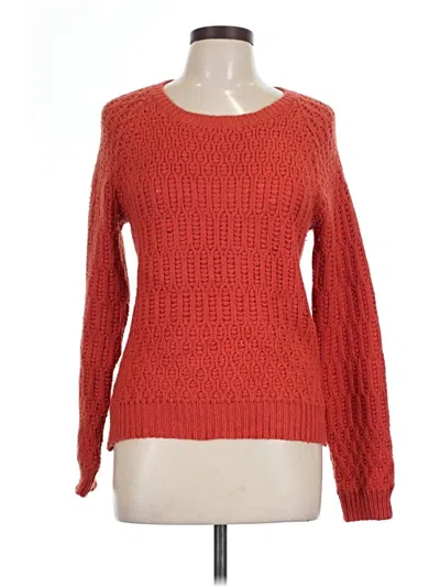 Pre-owned Sparrow Pullover Sweater In Red