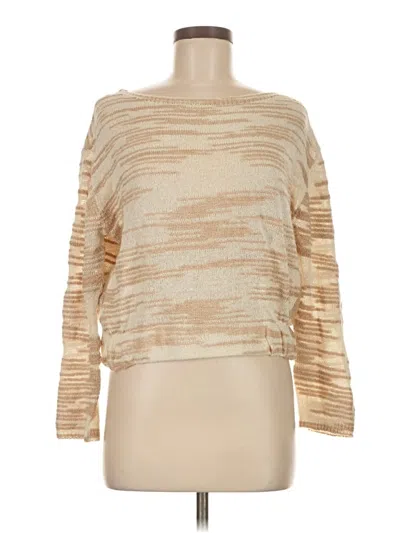Pre-owned Sparrow Pullover Sweater In Tan