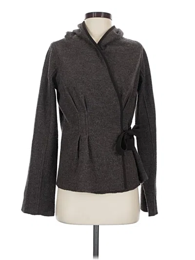 Pre-owned Sparrow Wool Cardigan Sweater In Gray