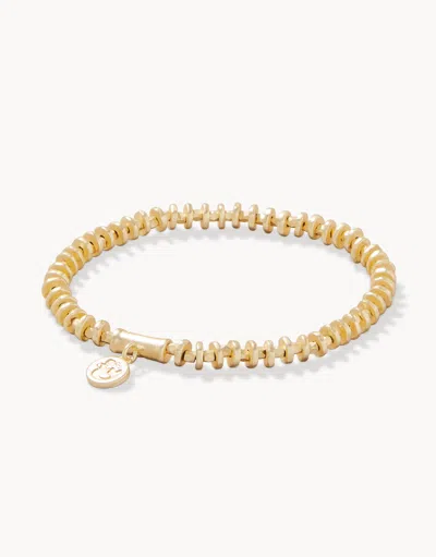 Spartina 449 5mm Stretch Bracelet Gold Disk