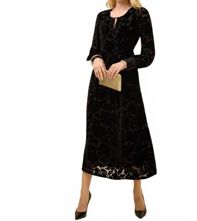 Spartina 449 Andrea Midi Dress In Black