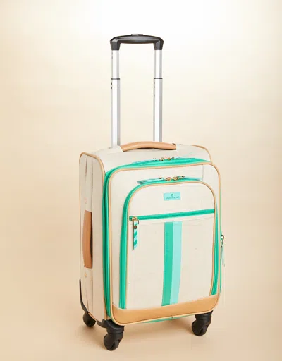 Spartina 449 Armada 20" Expandable Rolling Suitcase Flax