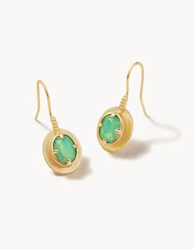 Spartina 449 Atlantic Opal Drop Earrings In Gold