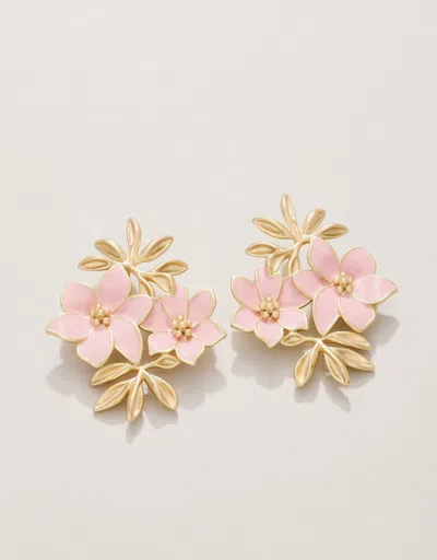 Spartina 449 Azalea Earrings Pink In Gold