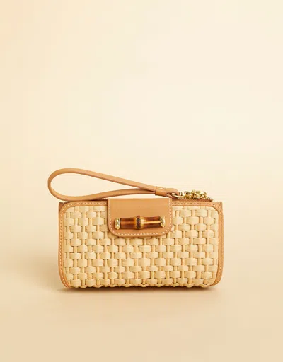 Spartina 449 Bamboo Wristlet Pecan
