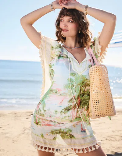 Spartina 449 Beach Kaftan Coastal Dreams