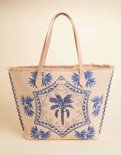 Spartina 449 Beach Tote Ogeechee Palm Medallion