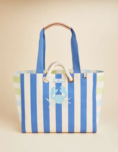 Spartina 449 Beach Tote Overboard Stripe