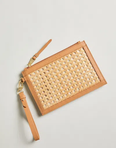 Spartina 449 Cane Ginny Wristlet Pecan
