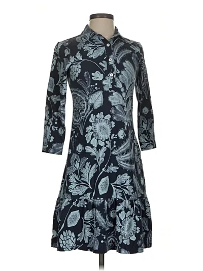 Pre-owned Spartina 449 Casual Dress In Blue