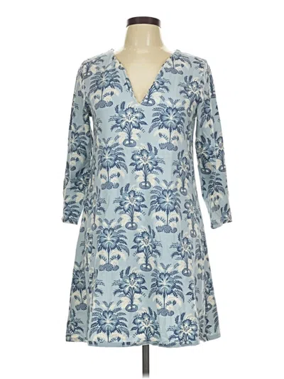 Pre-owned Spartina 449 Casual Dress In Blue