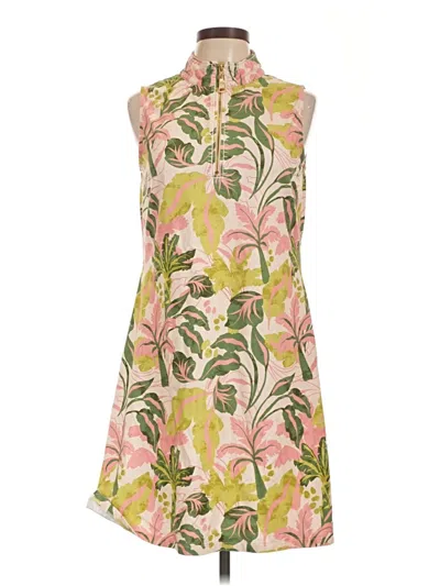 Pre-owned Spartina 449 Casual Dress In Green